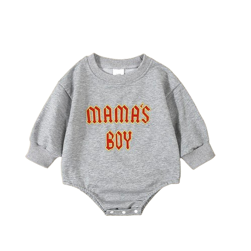 Mama & Mamas Boy Matching Pullovers & Romper - PREORDER