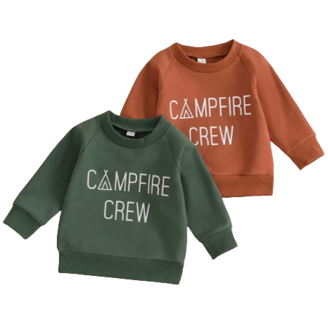 Campfire Crew Pullovers (2 Colors) - PREORDER