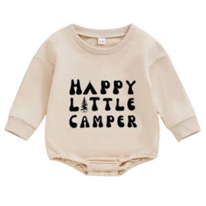 Happy Little Camper Romper - PREORDER