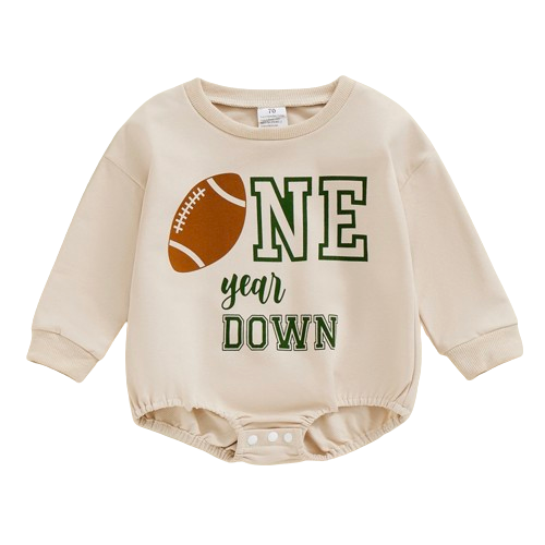 Football Birthday Rompers (2 Styles) - PREORDER