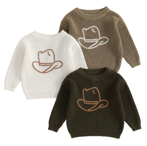 Howdy Knit Sweaters (3 Colors) - PREORDER