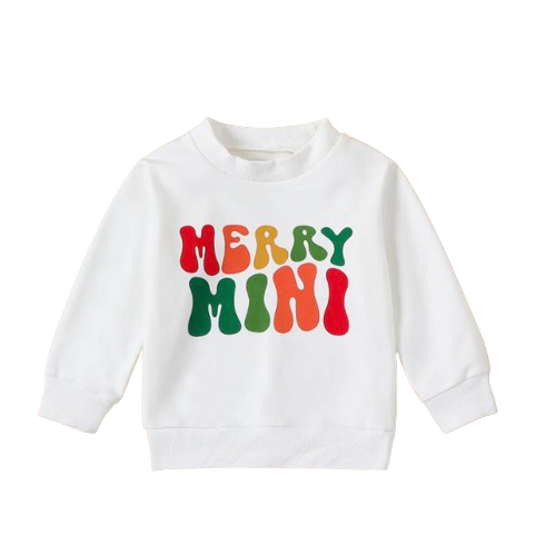 Merry Mama & Mini Matching Pullovers - PREORDER