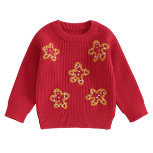 Gingerbreads Knit Sweater - PREORDER