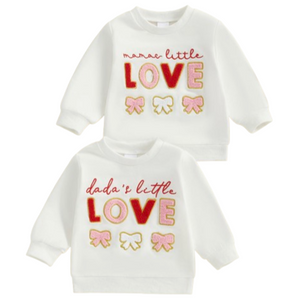 Mama & Dadas little LOVE Pullovers (2 Styles) - PREORDER