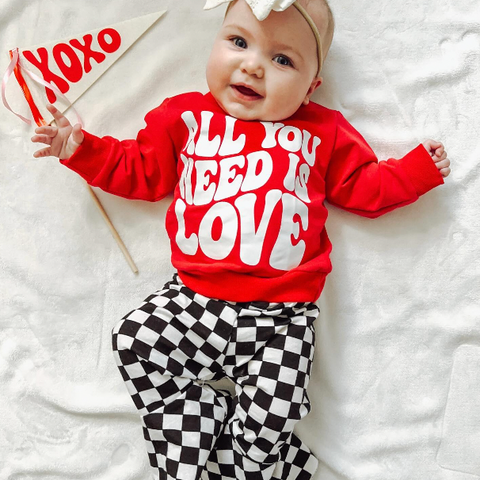 All You Need is Love Bells Outfits (2 Colors) - PREORDER