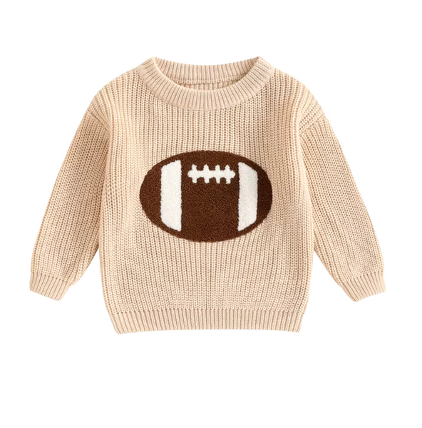 Football Knit Sweaters (3 Colors) - PREORDER