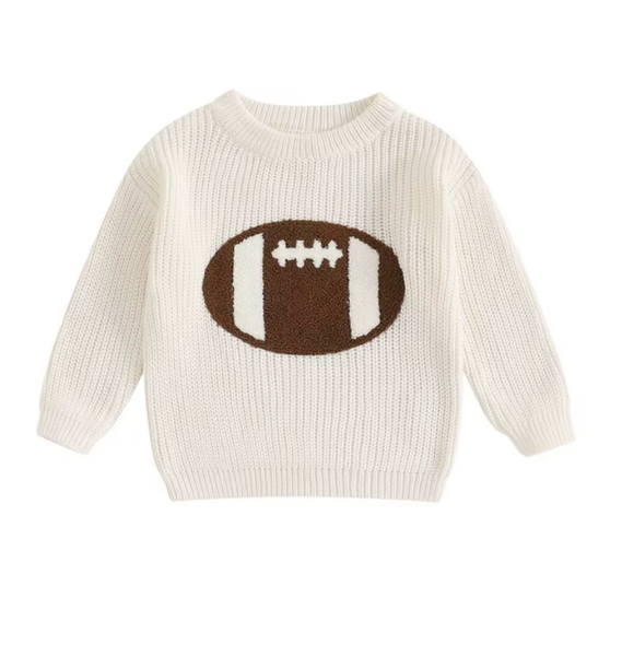 Football Knit Sweaters (3 Colors) - PREORDER