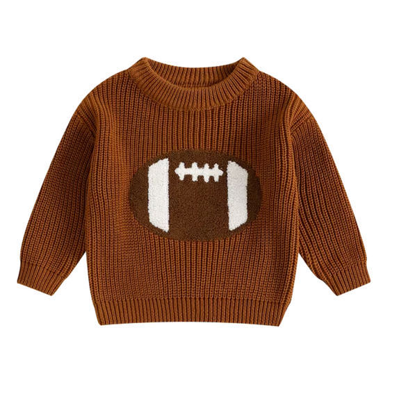 Football Knit Sweaters (3 Colors) - PREORDER