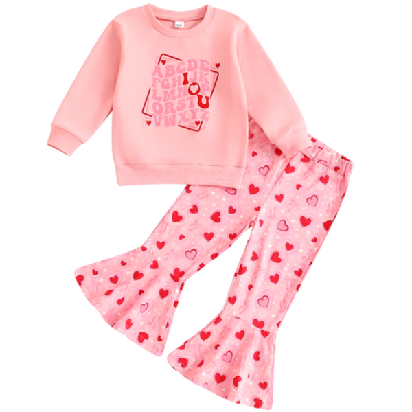 ABC I LOVE U Bells Outfit - PREORDER