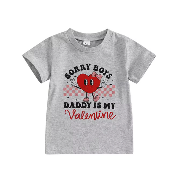 Daddys Valentine T Shirts (2 Colors) - PREORDER