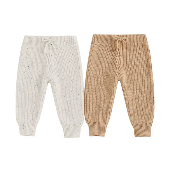 Thick Knit Jogger Pants (4 Colors) - PREORDER