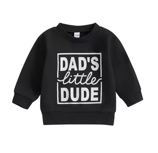 Dads Little Dude Pullovers (5 Colors) - PREORDER