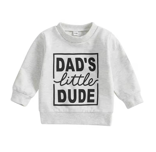 Dads Little Dude Pullovers (5 Colors) - PREORDER