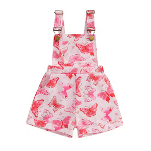 Valentine Butterflies Overalls - PREORDER