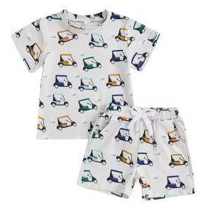 Golf Cart Life Shorts Outfit - PREORDER