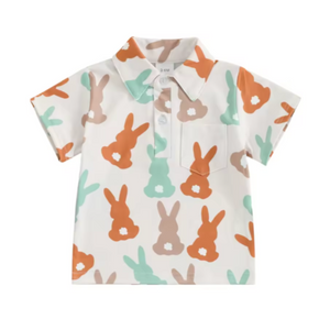 Bunny Butts Collar Shirt - PREORDER