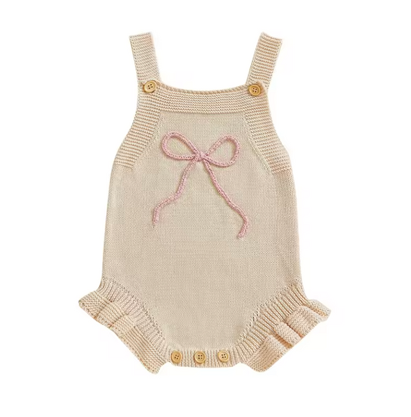 The Perfect Bow Ruffle Rompers (2 Colors) - PREORDER