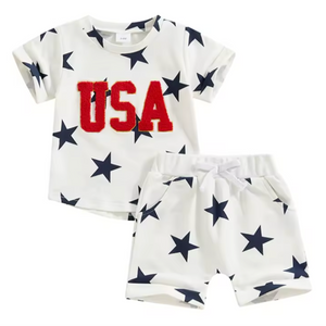 USA Stars Shorts Outfit - PREORDER