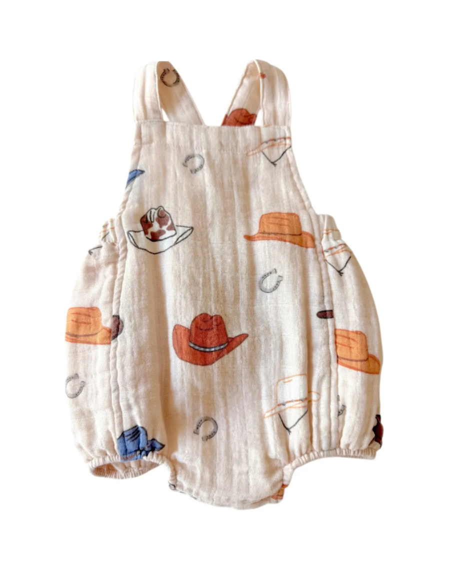 Sunsuit Romper | Retro Cowboy - PREORDER