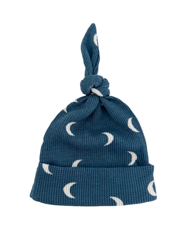 Waffle Knot Beanie | Midnight Moon - PREORDER