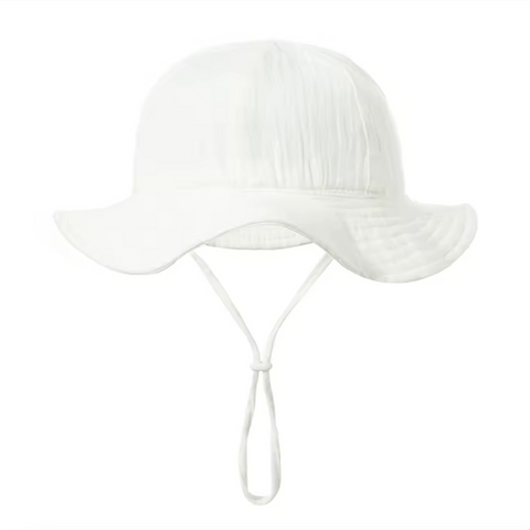 Muslin Bucket Hat | White - PREORDER
