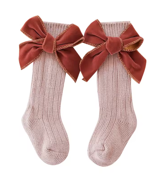 Bow Socks | 6 Colors - PREORDER