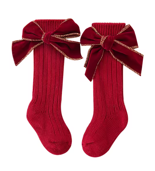 Bow Socks | 6 Colors - PREORDER