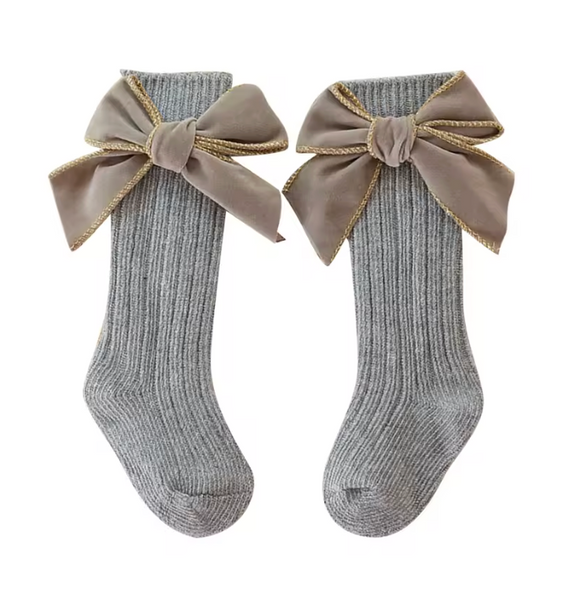 Bow Socks | 6 Colors - PREORDER
