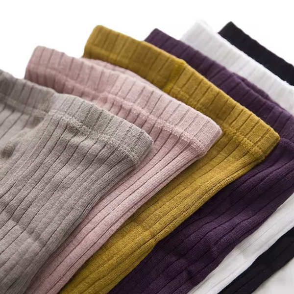 Ribbed Leggings | White - PREORDER