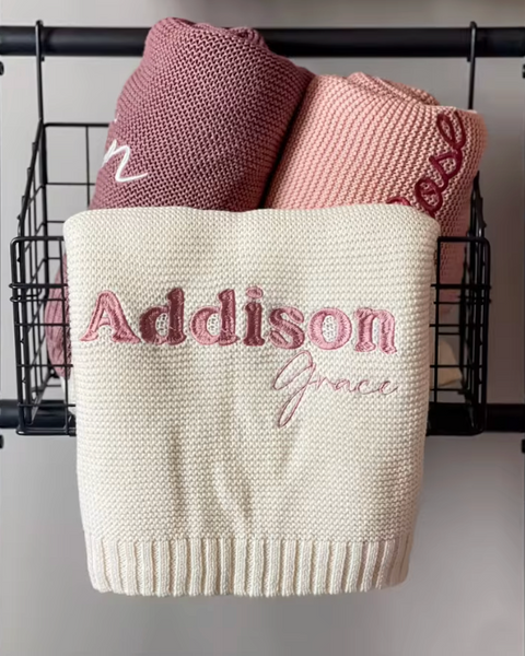 Thread *CUSTOM* Name Blanket