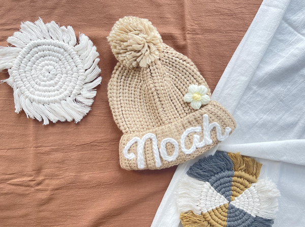 Yarn *CUSTOM* Knit Pom Hat