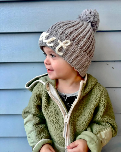 Yarn *CUSTOM* Knit Pom Hat