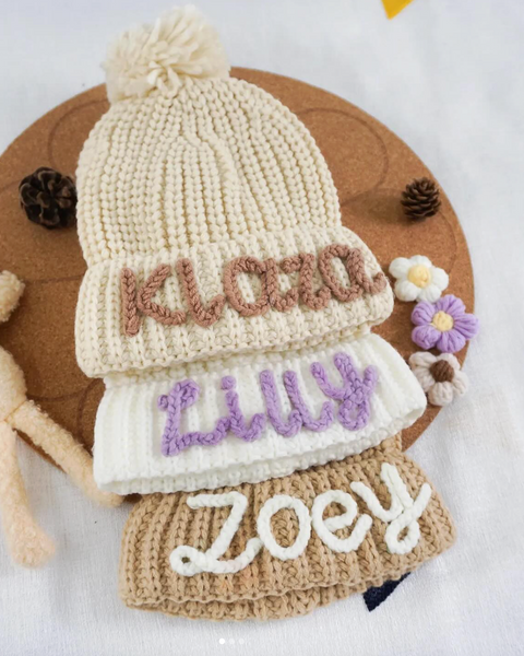 Yarn *CUSTOM* Knit Pom Hat