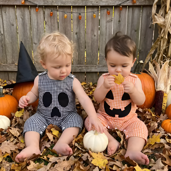Smocked Tank Shorts Romper | Ghost Gingham - PREORDER