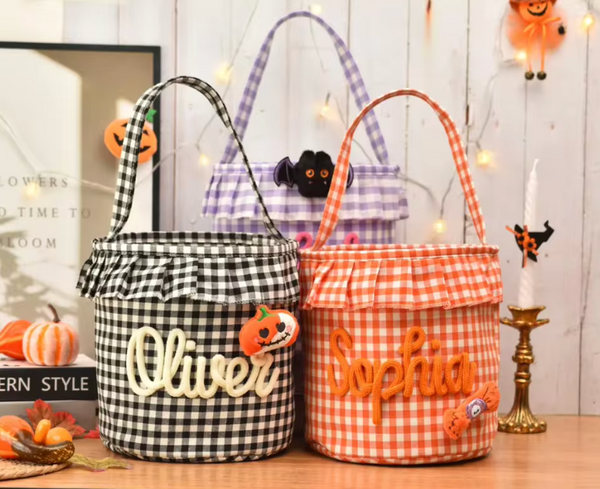 Yarn *CUSTOM* Knit Gingham Basket