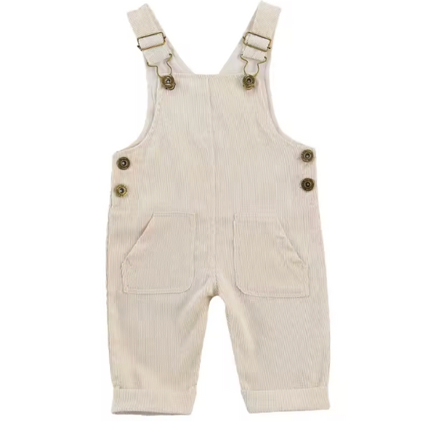 Ribbed Overalls | Off-White - PREORDER