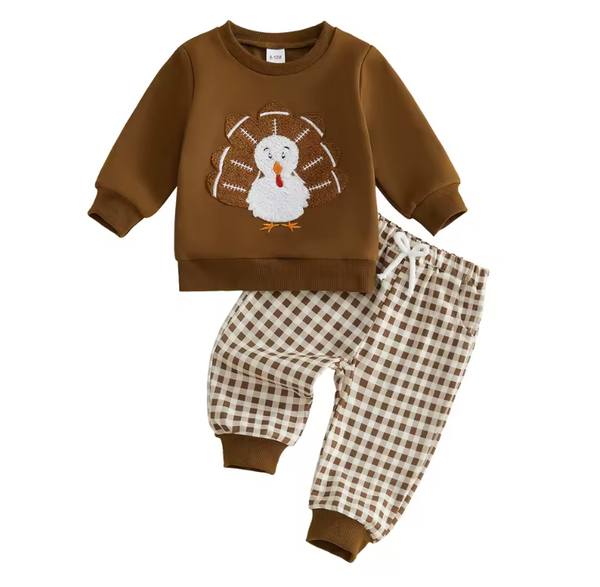 Jogger Set | Brown Football Turkey - PREORDER