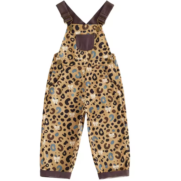 Overalls | Leopard & Bows - PREORDER