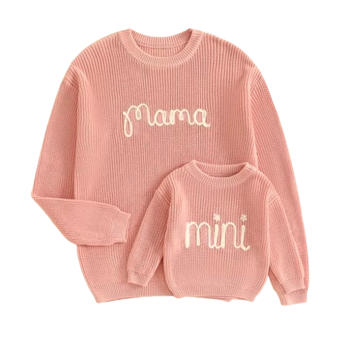 MAMA & MINI Matching Knit Sweaters (5 Colors) - PREORDER