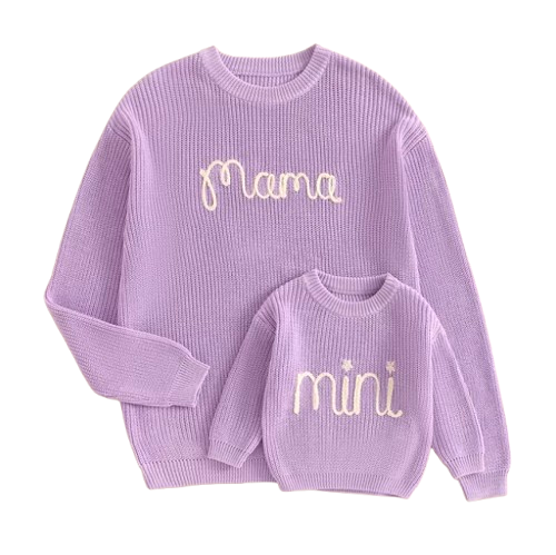 MAMA & MINI Matching Knit Sweaters (5 Colors) - PREORDER