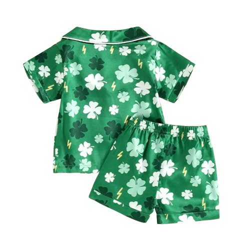 Clovers & Lightening Bolts Pajamas - PREORDER