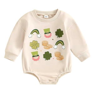 Tic Tac St. Patricks Romper - PREORDER