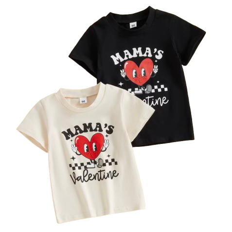 Mamas Valentine T Shirts (2 Colors) - PREORDER