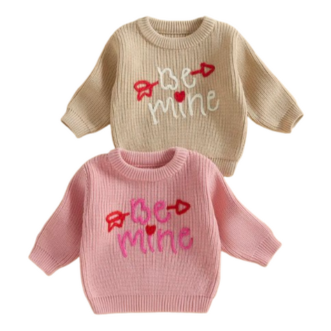 Be Mine Arrow Knit Sweaters (2 Colors) - PREORDER