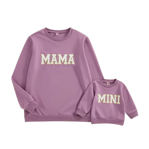 Girly MAMA & MINI Matching Pullovers (9 Colors) - PREORDER