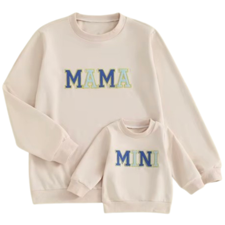 Girly MAMA & MINI Matching Pullovers (9 Colors) - PREORDER