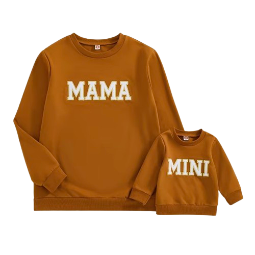 Girly MAMA & MINI Matching Pullovers (9 Colors) - PREORDER