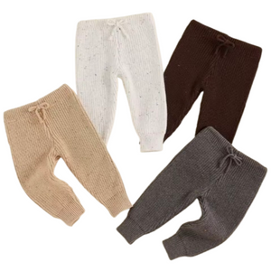 Thick Knit Jogger Pants (4 Colors) - PREORDER