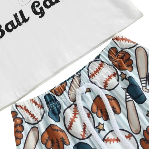 Take me out to the Ballgame Shorts Outfit - PREORDER