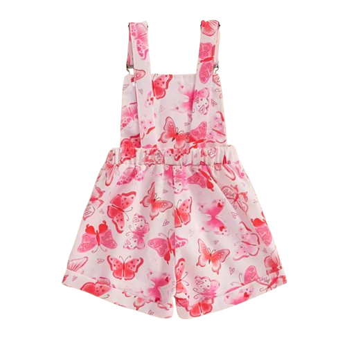 Valentine Butterflies Overalls - PREORDER